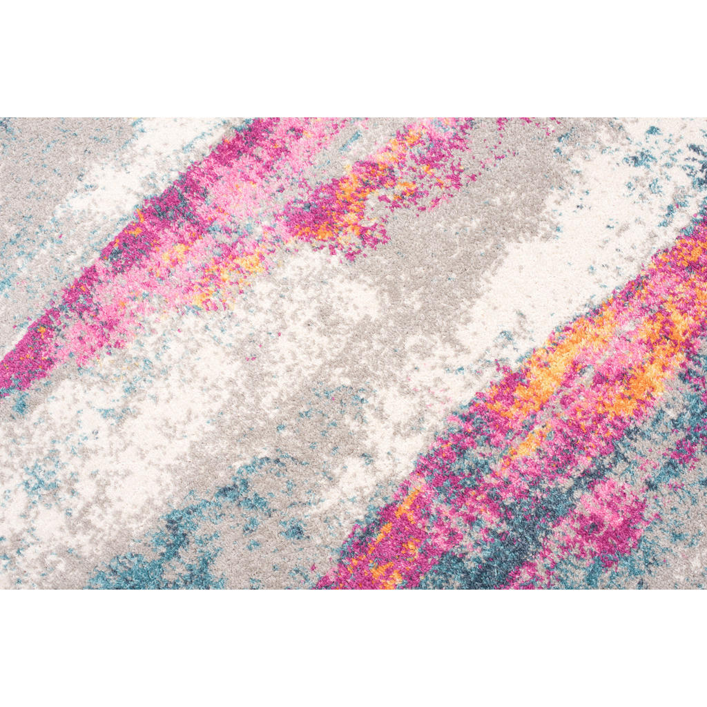 Thumbnail - Tapiso Teppich, Pink, Türkis, Kunststoff, 120x170 cm, Teppiche & Böden, Teppiche