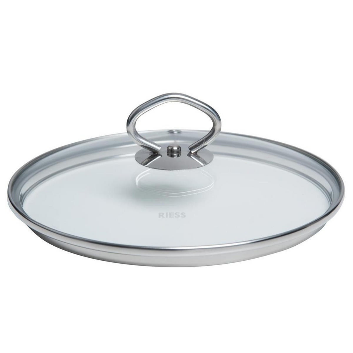 HOHER Topf mit Deckel 6,5l 24cm Avorio R0705011 - Creme, Glas (24cm) - Riess
