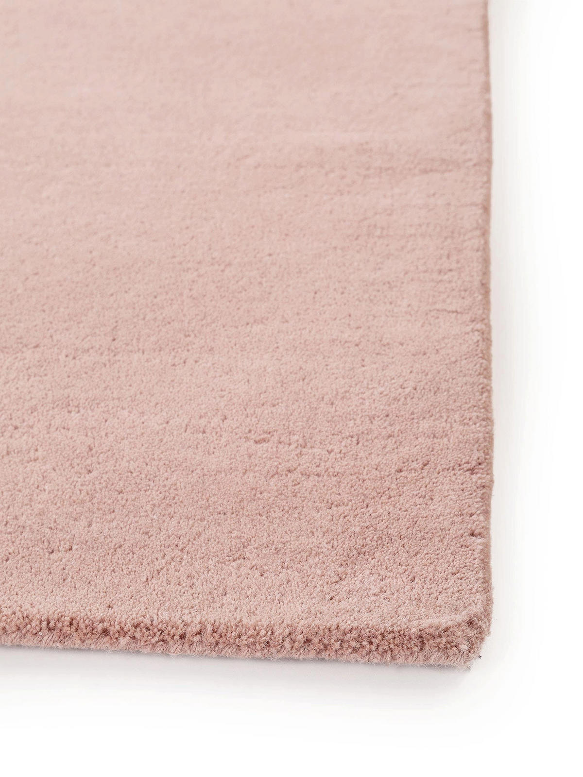 WOLLTEPPICH Bent Rosa 250x350 cm - Rosa, Textil (250/350cm) - benuta Nest