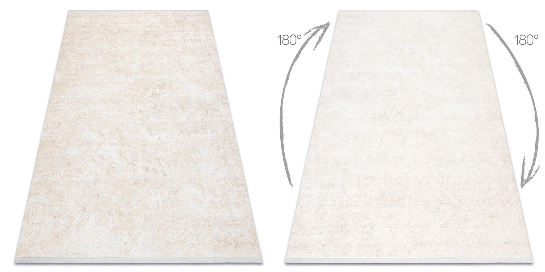 TEPPICH Duke 120/170 cm - Creme, Textil (120/170cm) - rugsX