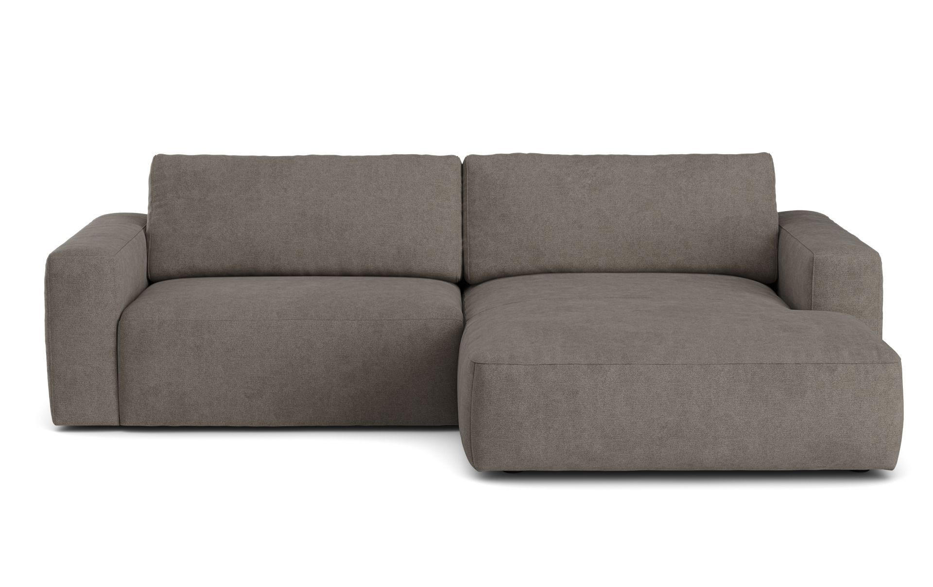 Cotta Ecksofa Grau 288x175 cm