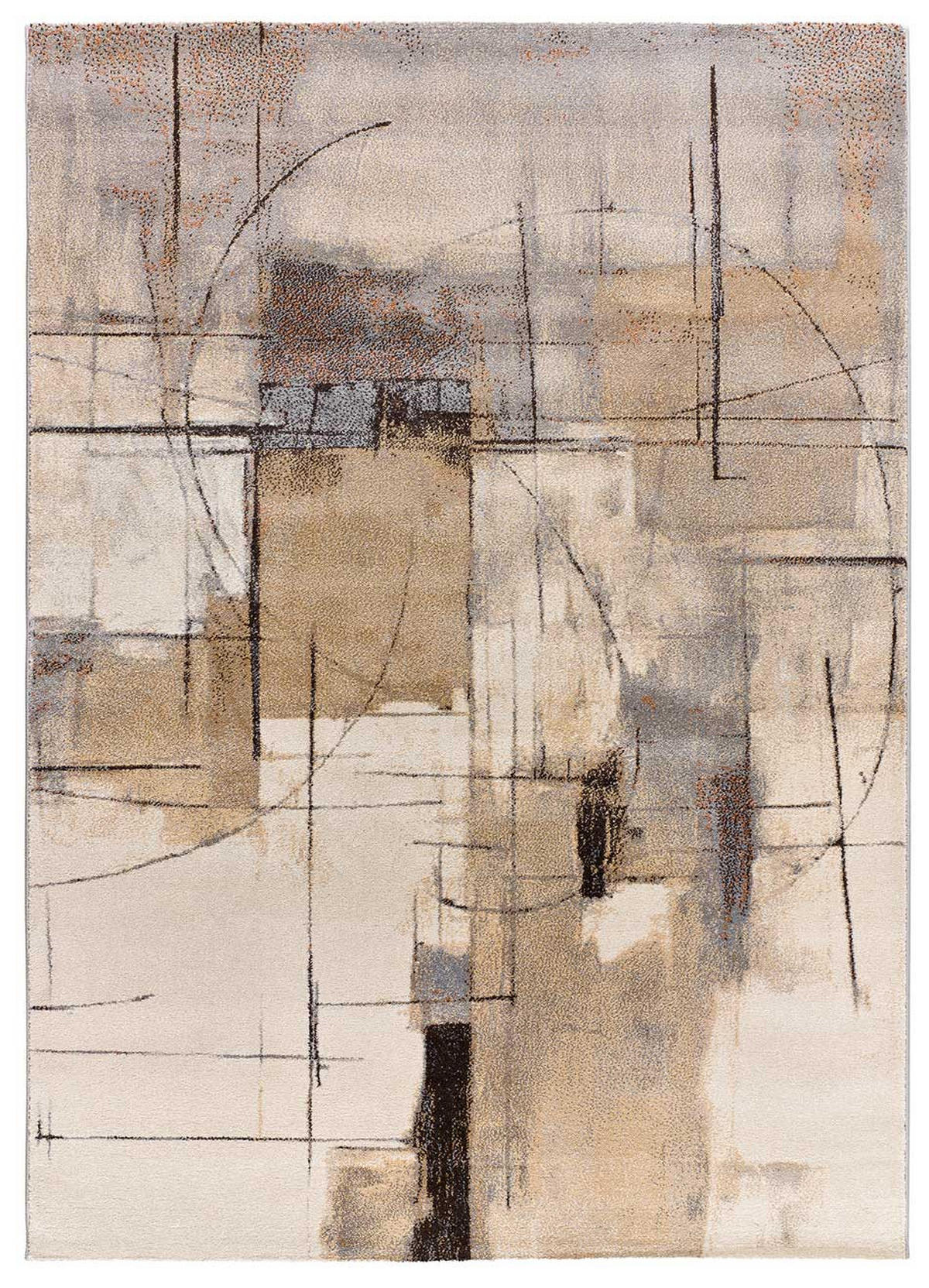 WEBTEPPICH beige Beruti 80/150 cm - Beige, Naturmaterialien/Textil (80/150cm) - Atticgo