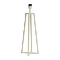 LAMPENFUSS Miley Weiß 21/21/56 cm - Weiß, Metall (21/21/56cm) - Light & Living