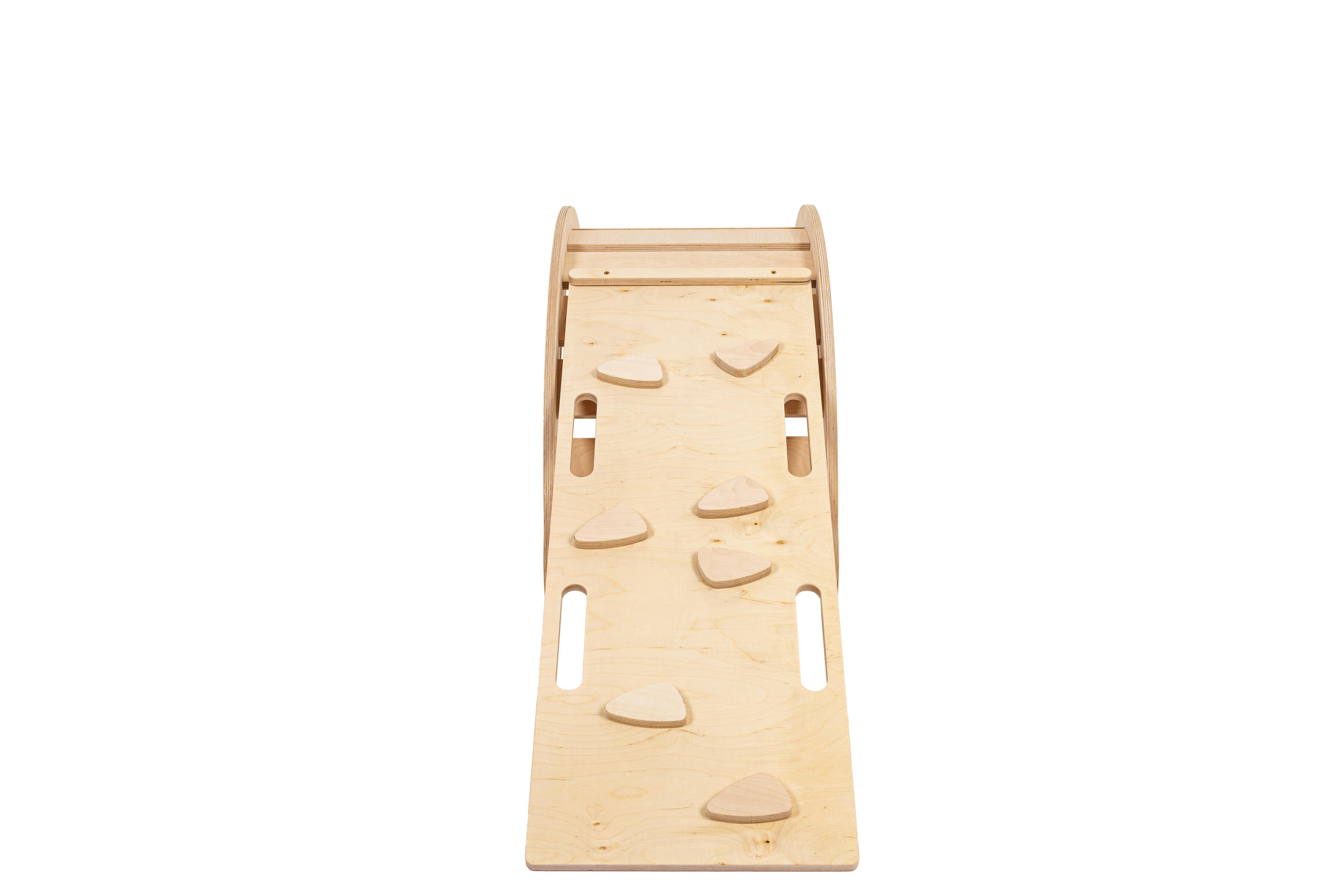 KLETTERBOGEN für Kinder, Natur - Hellbraun, Holz (75/38/39cm) - MeowBaby