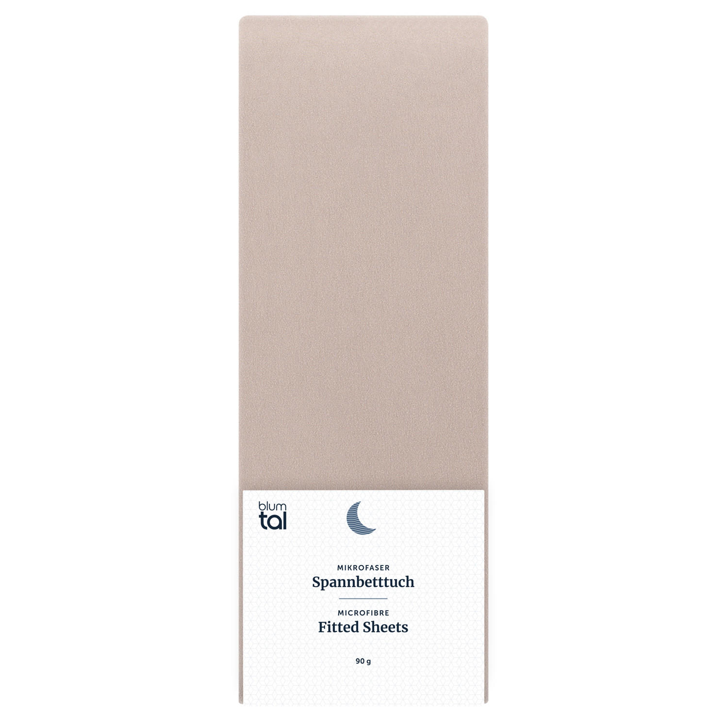 SPANNBETTLAKEN 180/200/30 cm Taupe - Taupe, Textil (180/200cm) - Blumtal