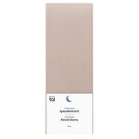 SPANNBETTLAKEN 180/200/30 cm Taupe - Taupe, Textil (180/200cm) - Blumtal
