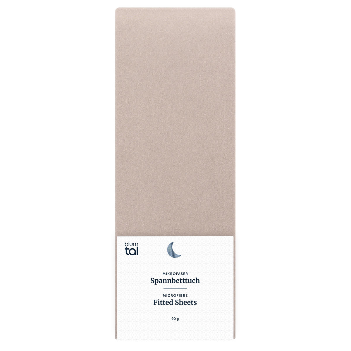 SPANNBETTLAKEN 180/200/30 cm Taupe - Taupe, Textil (180/200cm) - Blumtal