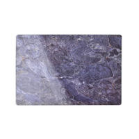 SCHNEIDEBRETT Aria Grau 30/20/2 cm Glas - Grau, Glas (20/30cm) - Mondex