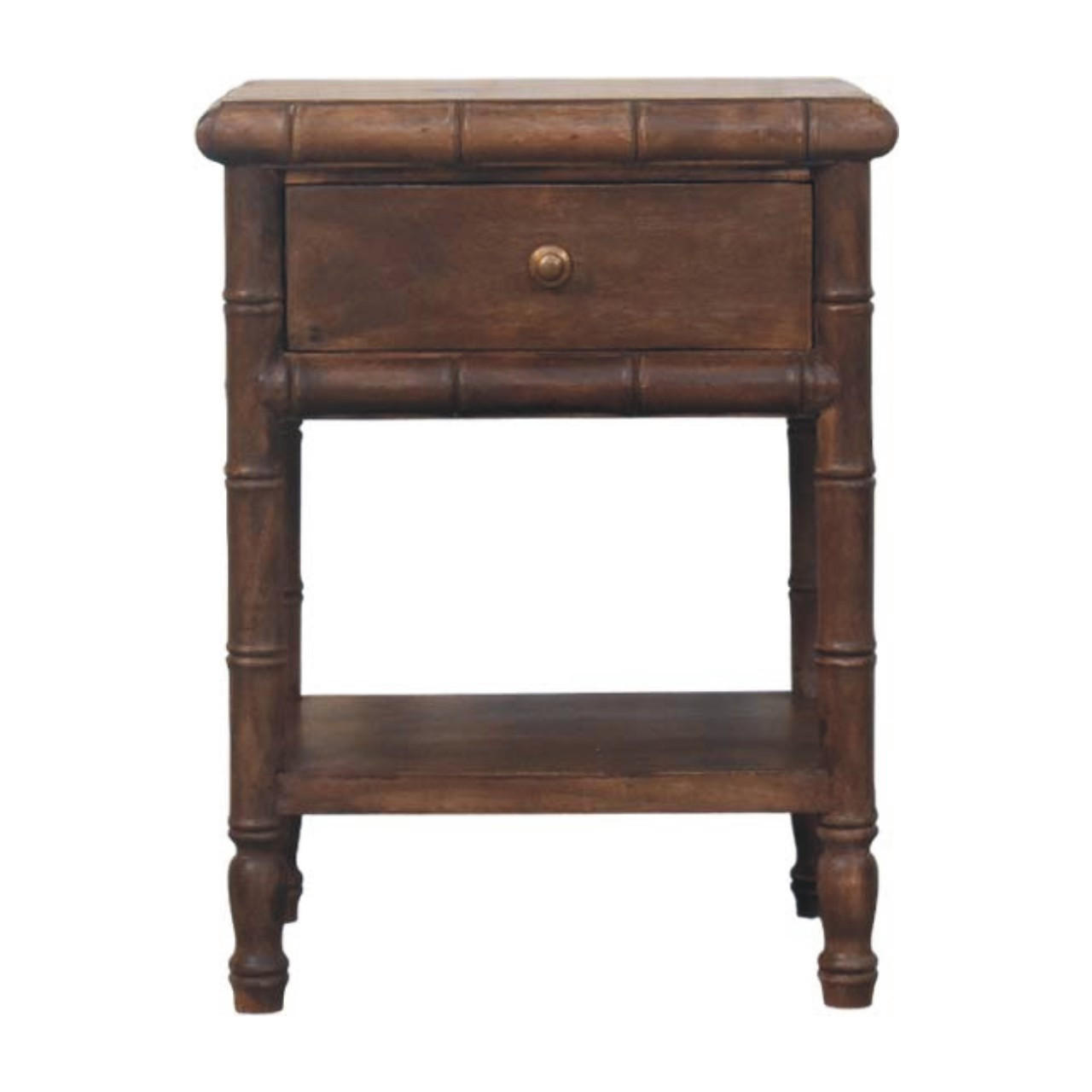 Artisan Furniture TV SKŘÍŇKA, masivní dřevo, otevřená, kaštanově hnědá, otevřená přihrádka, tmavě hnědá