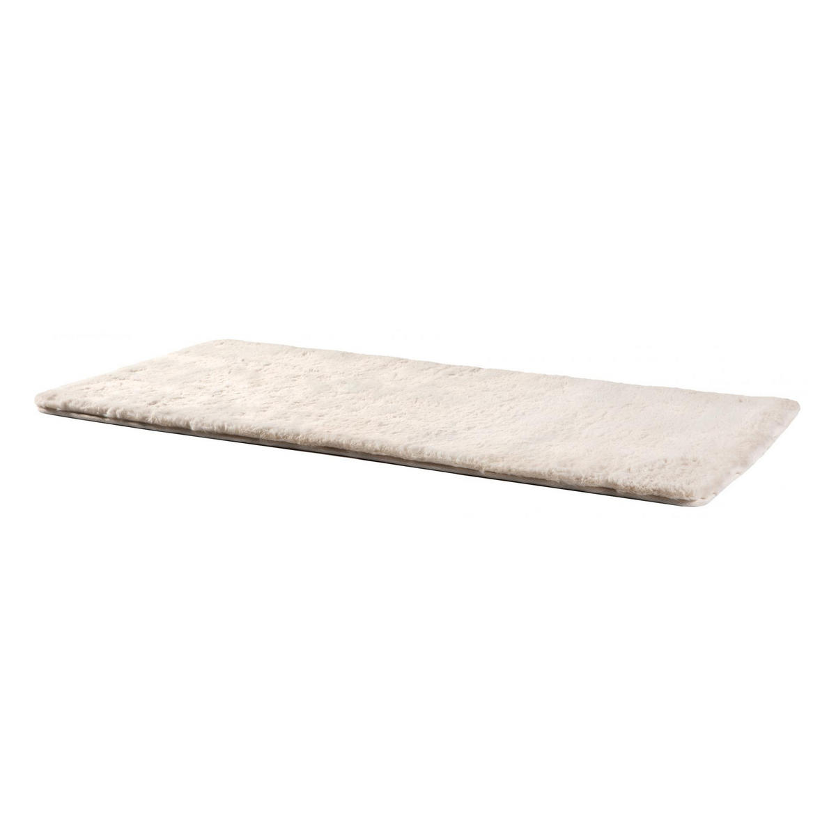 TEPPICH Eddy elfenbein 70 x 140 cm - Weiß, Textil (70/140cm) - Vivaraise