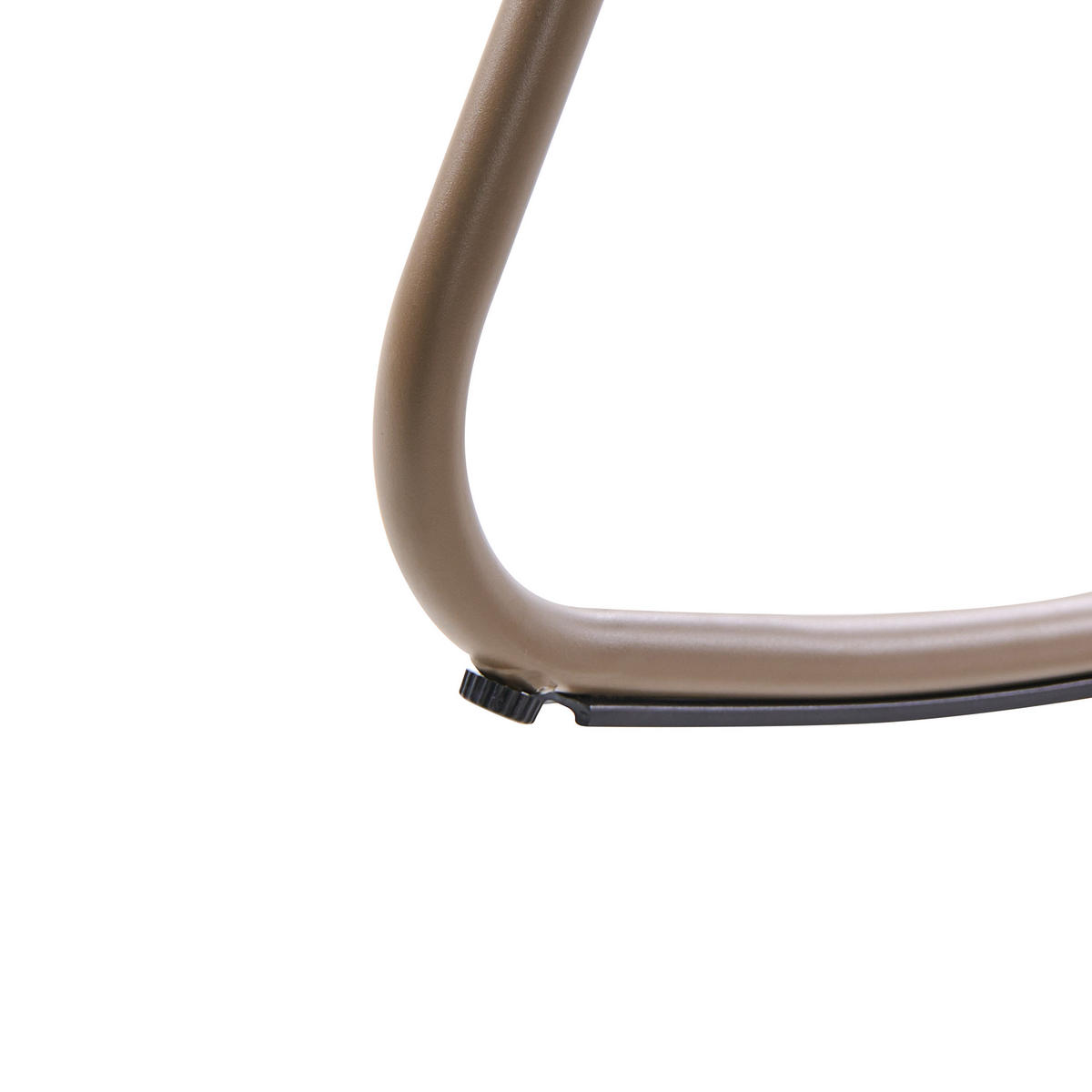 GARTEN-SCHAUKELSTUHL Taupe Turi - Taupe, Metall (66/92/96cm) - Beliani