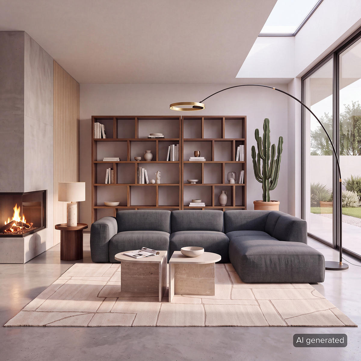 3-SITZER ECKSOFA mit Recamiere - Schwarz/Grau, Kunststoff/Textil (295/231cm) - home24