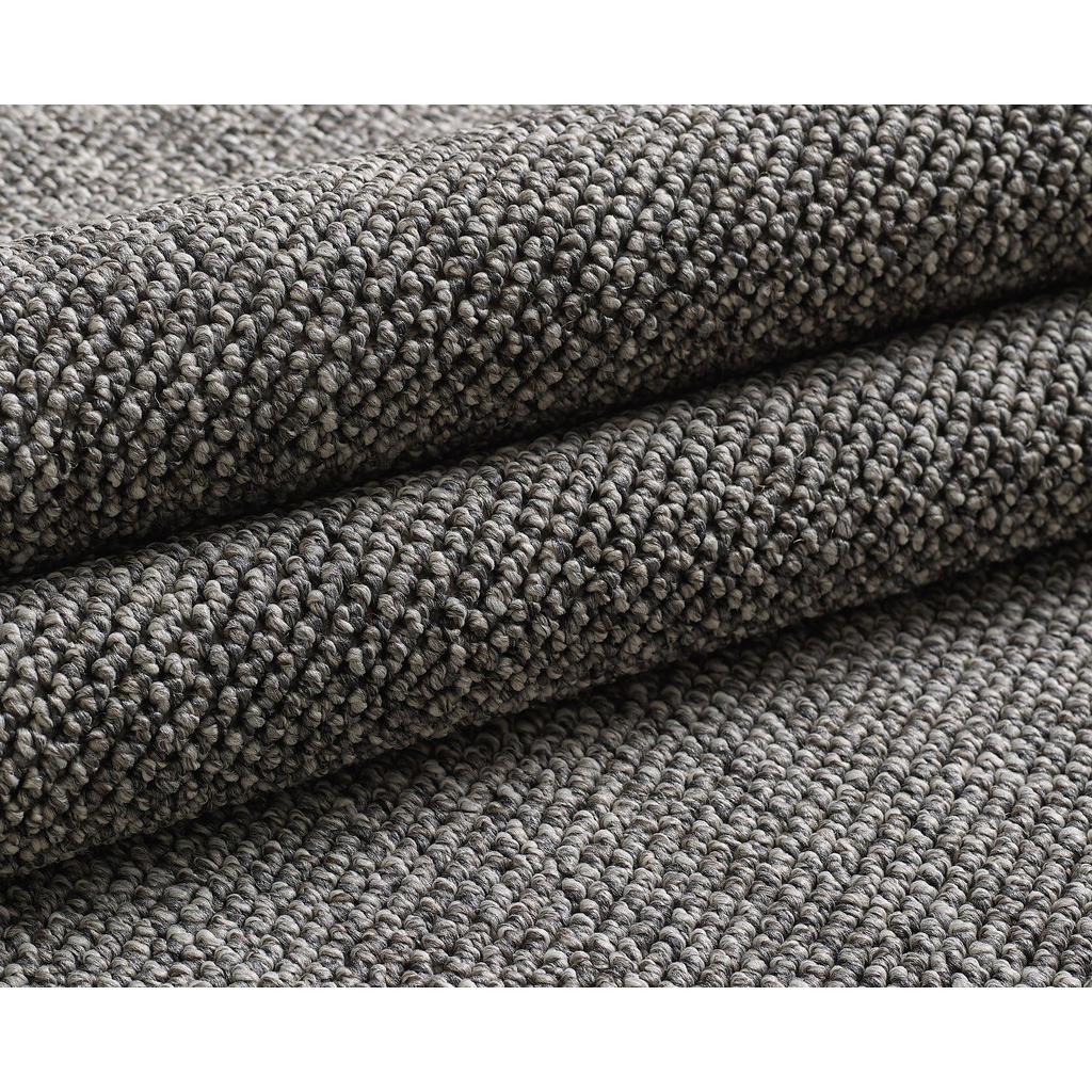 Thumbnail - Kadima Design Teppich, Grau, Textil, Uni, Rund, 200x200 cm, pflegeleicht, Teppiche & Böden, Teppiche, Flachgewebe-Teppic...