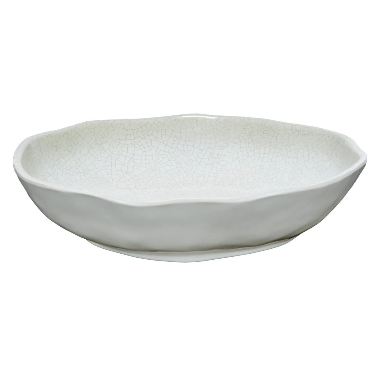 TELLER tief / Suppenteller Ø 21 cm Atmosfera Taube Set mit 2 Stück - Grau, Kunststoff (21/21/5cm)