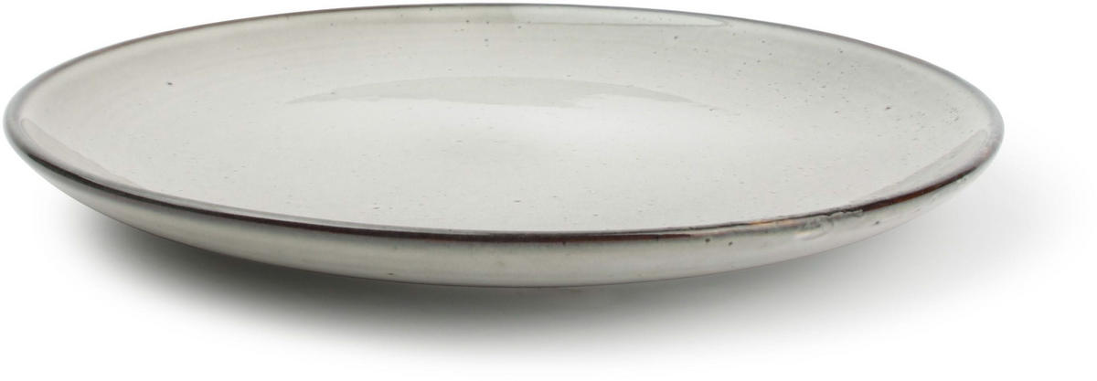 SPEISETELLER Freckles Grün ø 26 cm - 4 Stück - Grün, Keramik (1/2/3cm)