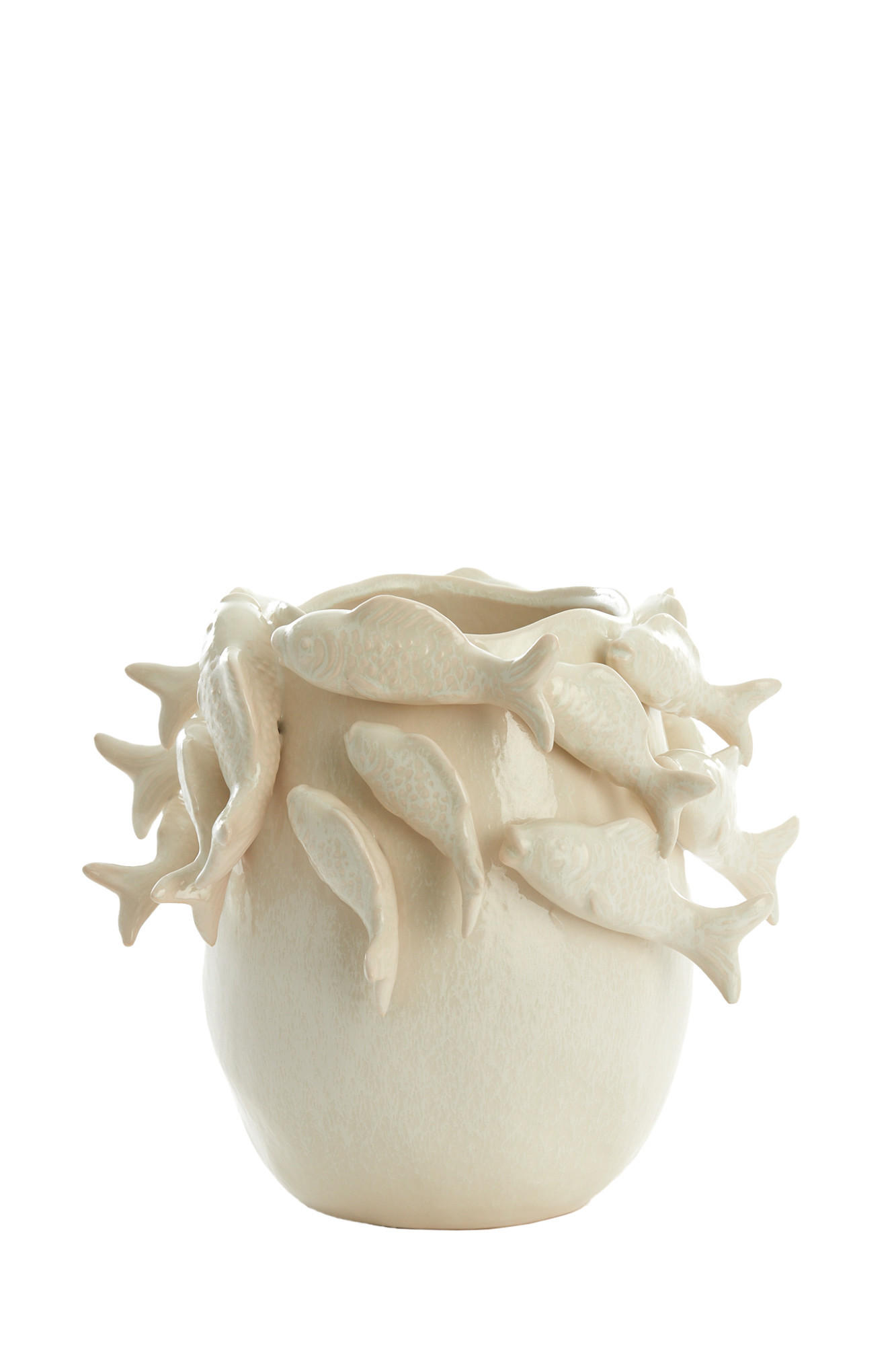 Light & Living Vase Weiß 27 cm