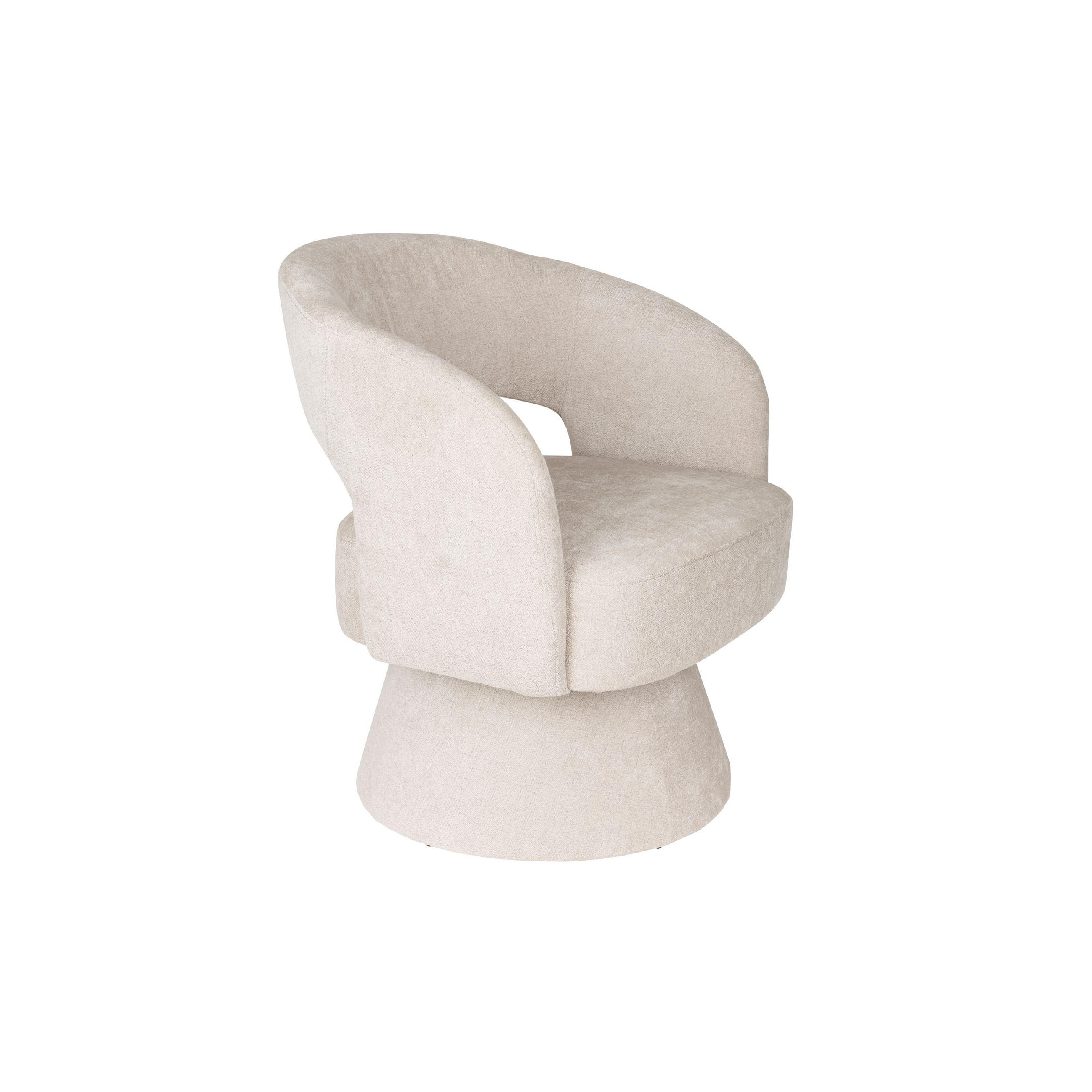SESSEL Charina Beige - Beige, Kunststoff (71/78/65.5cm) - Housecraft Living