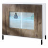 KOMMODE Grömitz Eiche Ribbeck - Alteiche, Holzwerkstoff (92.5/83.5/35cm) - Vladon