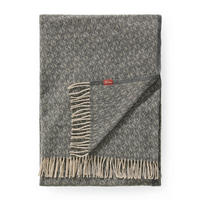 DECKE Liana Grau 130/180 cm - Grau, Textil (130/180cm) - benuta