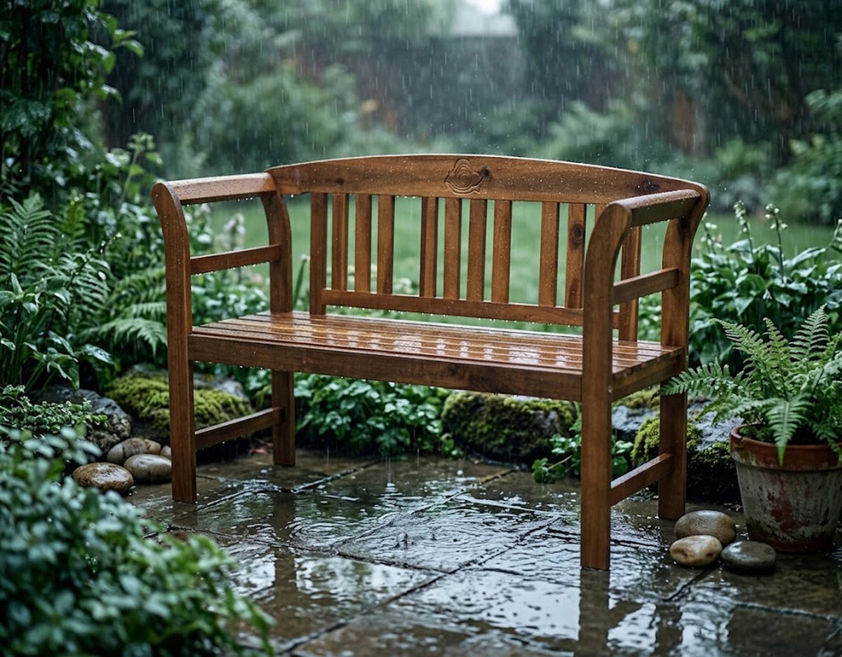 GARTENBANK / Holzbank Rosali 120cm 2-sitzer aus Akazie massiv - Braun, Holz (120/83/45cm) - TPFGarden