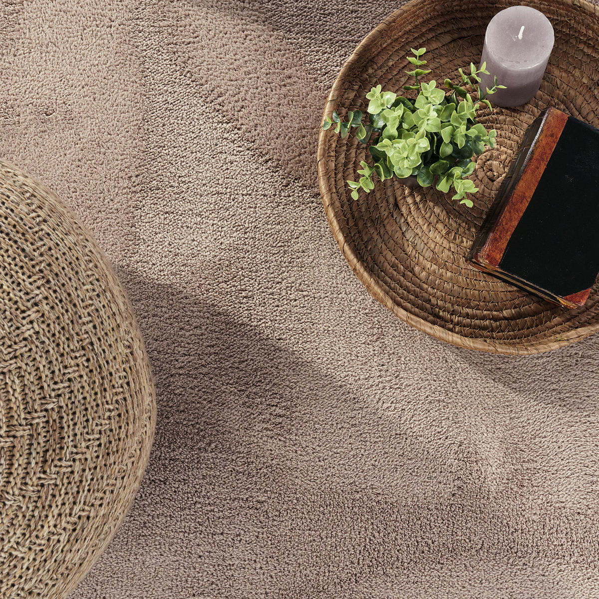 KURZFLORTEPPICH 80/300 cm Cadiz 630 - Taupe, Textil (80/300cm) - Paco Home