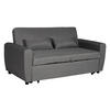 SCHLAFSOFA Matt Grau 2 Plätze - Grau, Textil (93/85/169cm) - Happy Garden