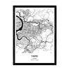 POSTER Taipeh - Taiwan A3 Rahmenlos - Klar, Papier (29.7/5/42cm) - Nacnic
