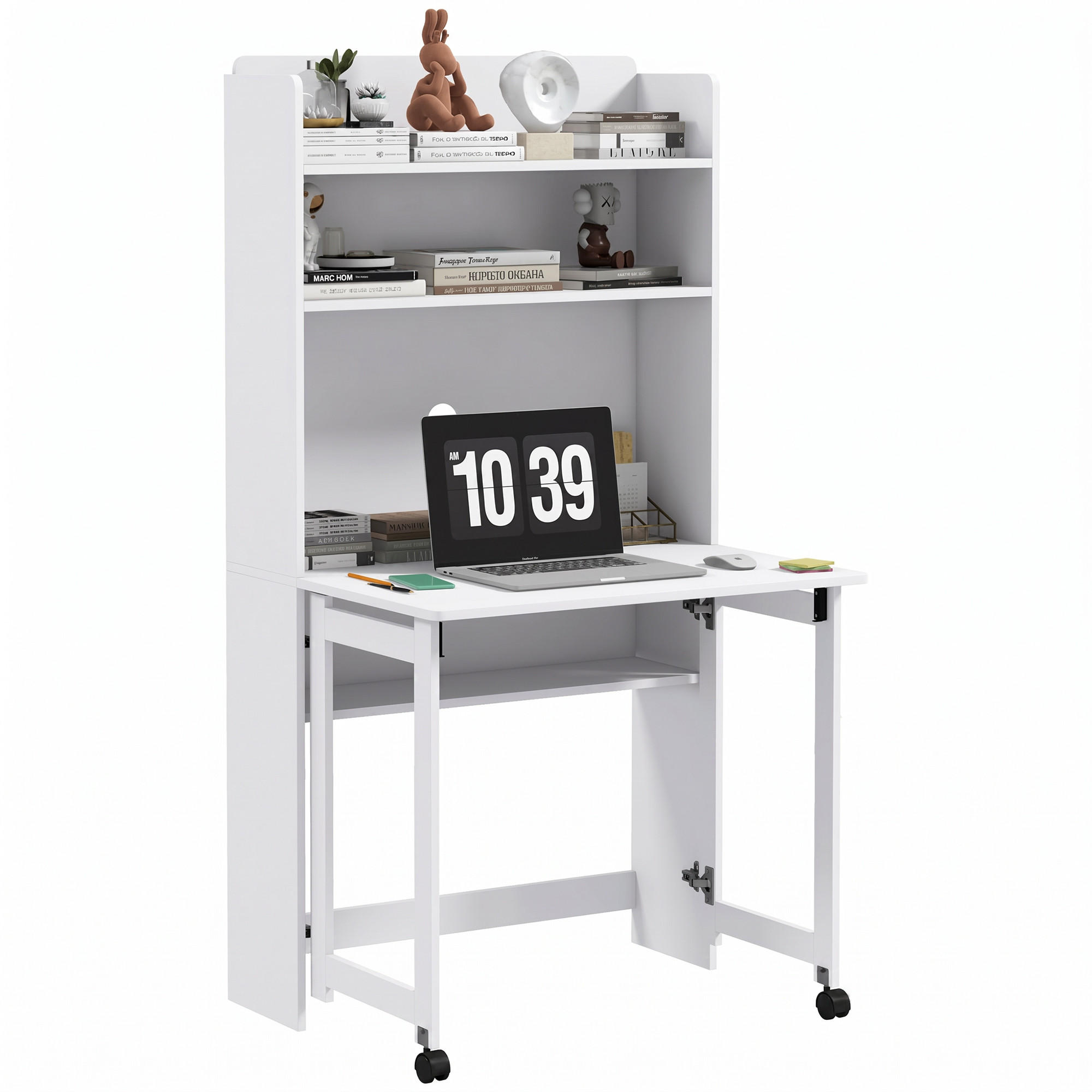 BÜROTISCH Weiß 1 Stück - Weiß, Holzwerkstoff (110/50/80cm) - GiPP