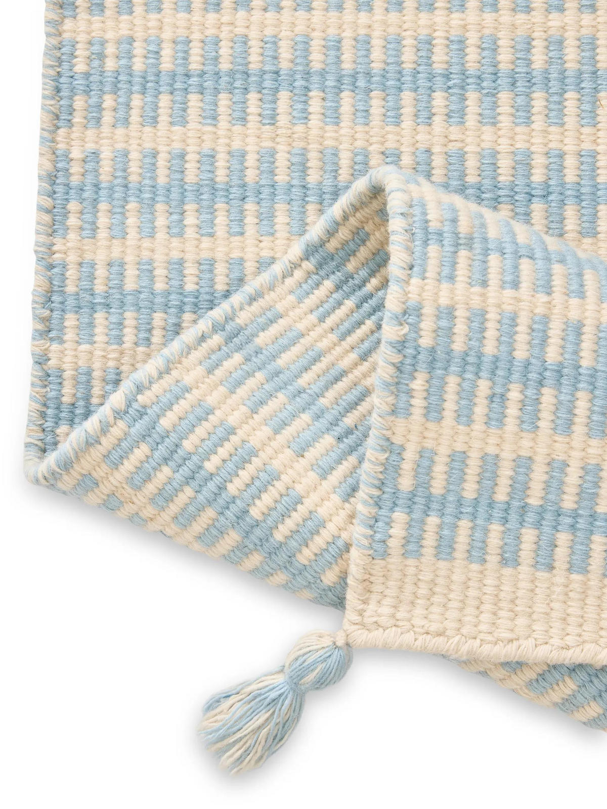 KINDERTEPPICH Lulu Hellblau 120/170 cm - Hellblau, Naturmaterialien/Textil (120/170cm) - benuta