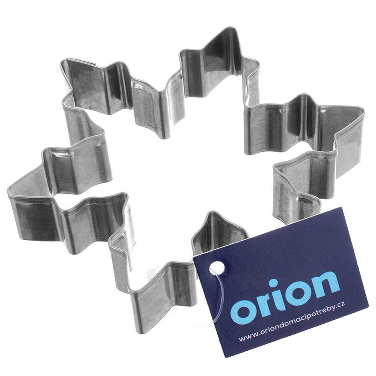 AUSSTECHFORM Schneeflocke 10 cm Silber - Silberfarben, Metall (6/2.5/6cm) - Orion 
