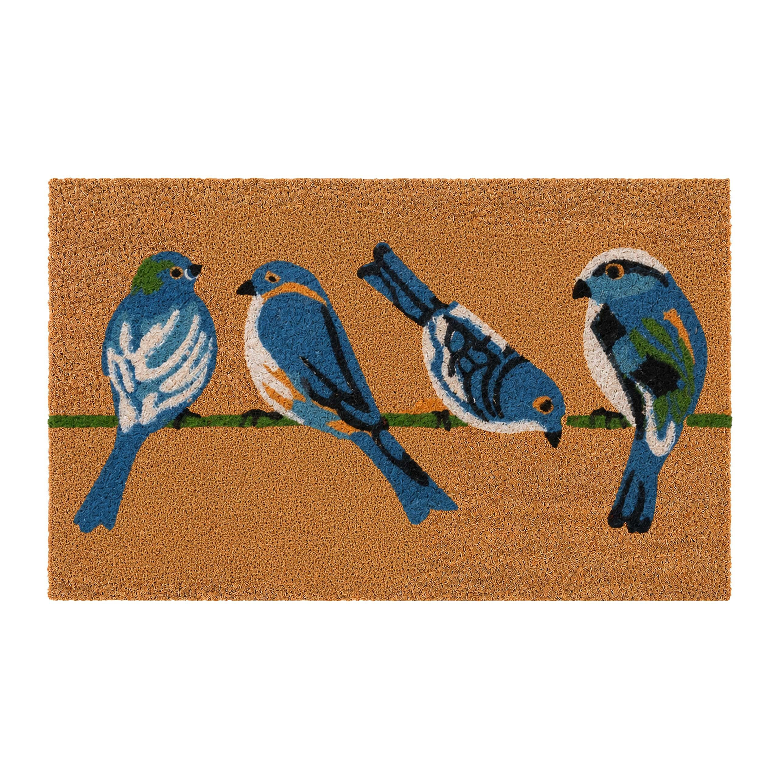 Relaxdays ROHOŽKA Přírodní kokos zvířecí motiv protiskluzová 60x40 cm