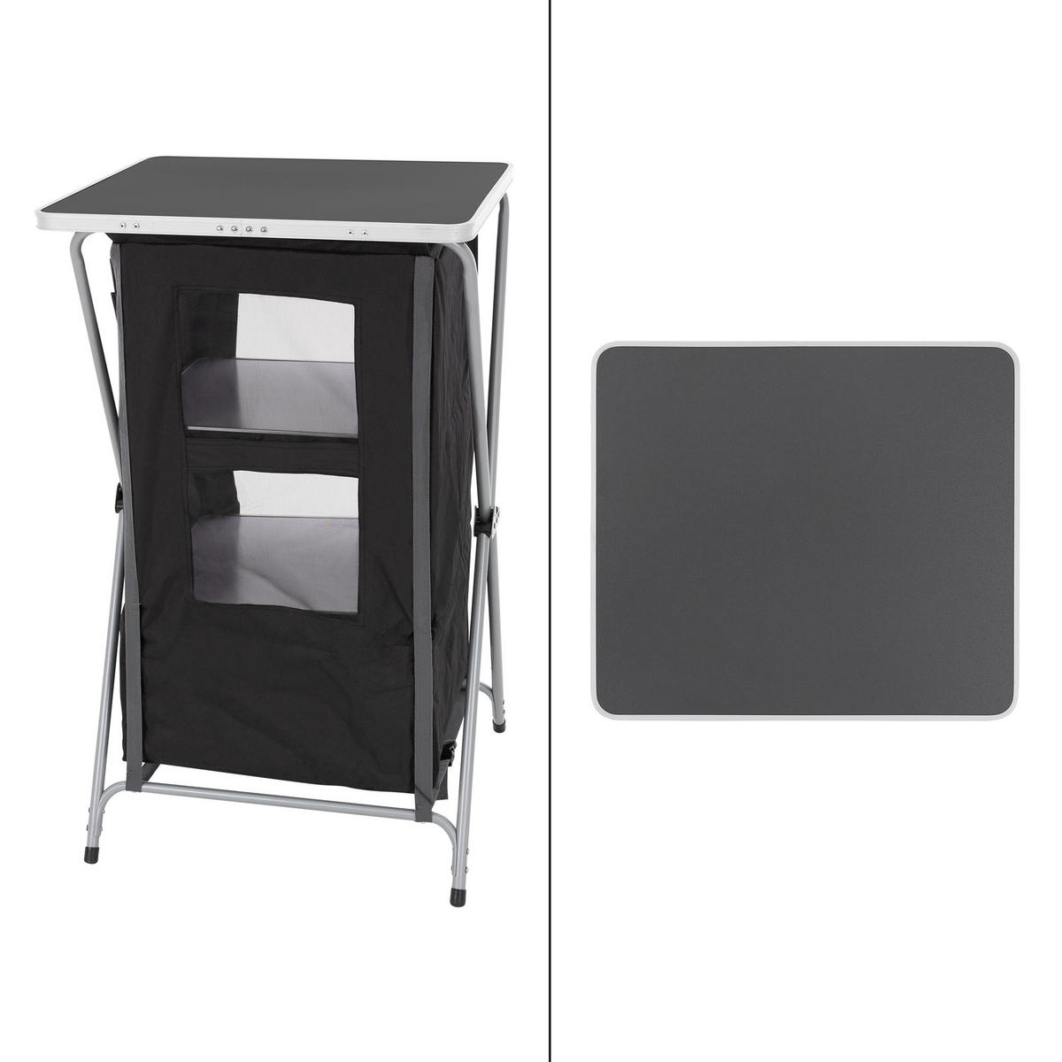 CAMPINGSCHRANK - Schwarz, Textil (60/53/97.5cm) - ECD-Germany