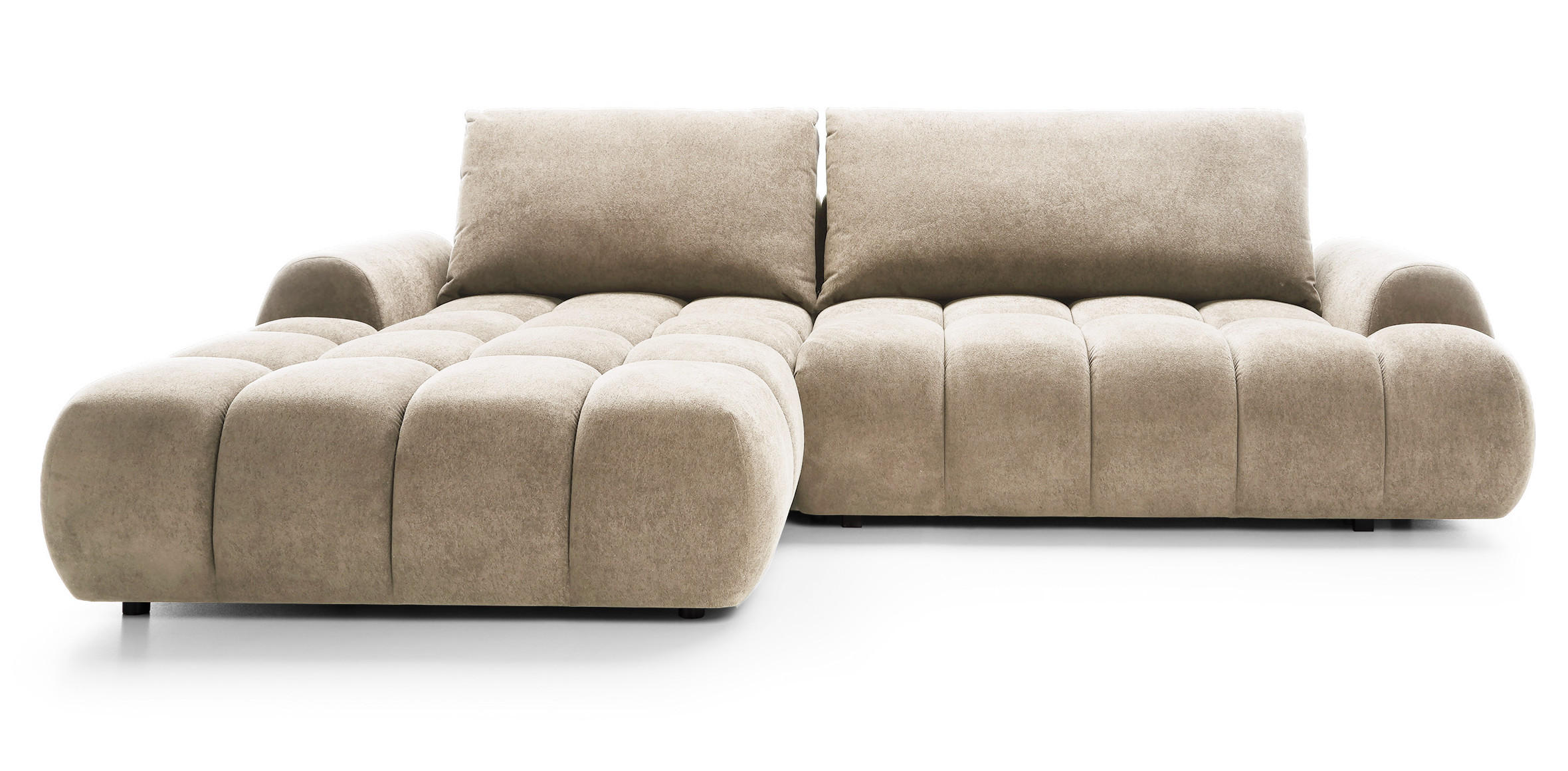 Emporius Ecksofa Beige 280x177 cm