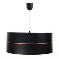 HÄNGELEUCHTE Kupfer 30/21 cm - Schwarz/Kupferfarben, Kunststoff (30/0.45/21cm) - ONZENO