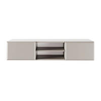 TV-HÄNGEBOARD Chocolated Beige 137 cm - Beige, Holzwerkstoff (137/30/39cm) - Selsey