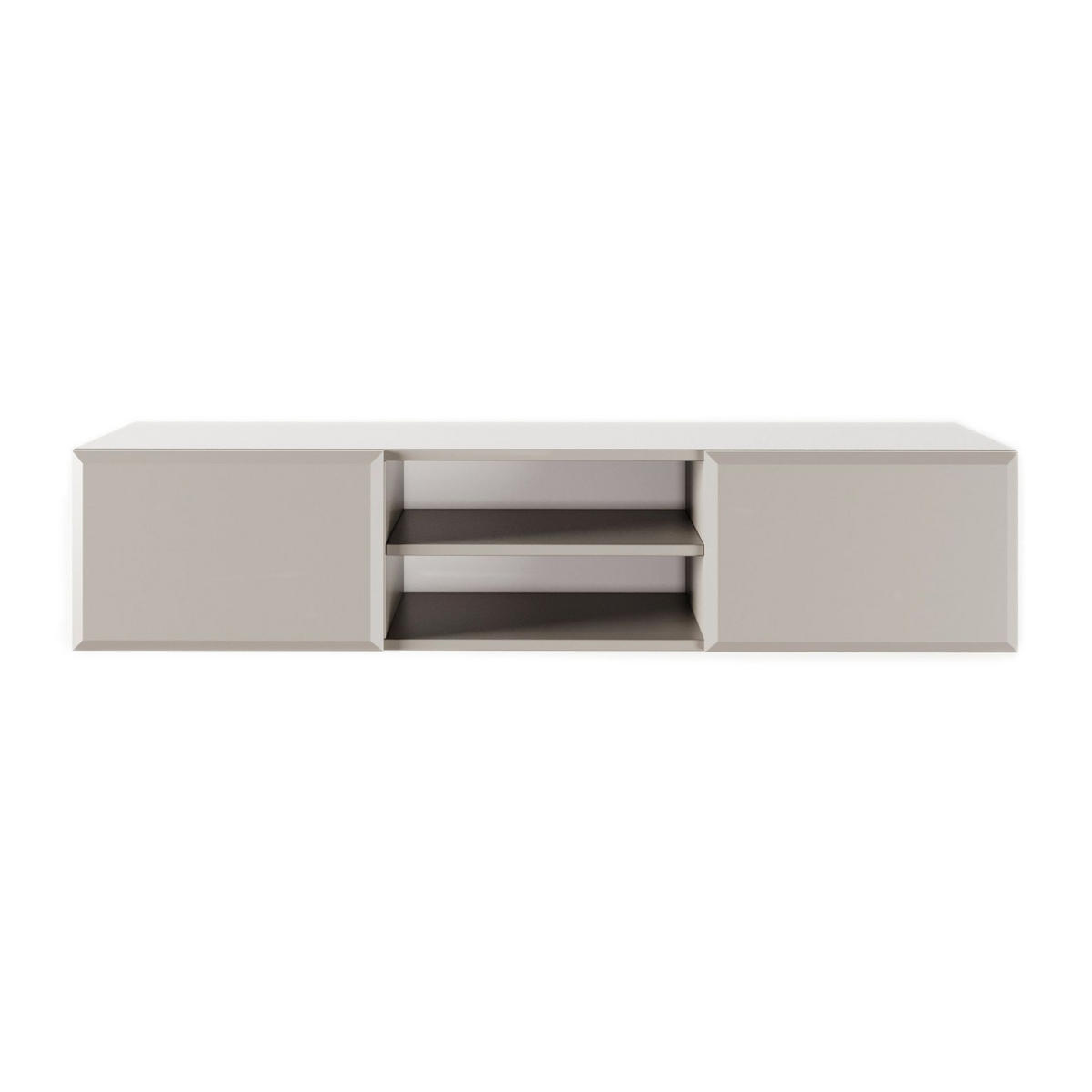 TV-HÄNGEBOARD Chocolated Beige 137 cm - Beige, Holzwerkstoff (137/30/39cm) - Selsey