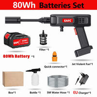 ELEKTRO-HOCHDRUCKREINIGER 500 W tragbare,Stil C, für Terrassen, Gärten, Autos - Schwarz, Kunststoff (42.5/22.5cm) - Coonoor