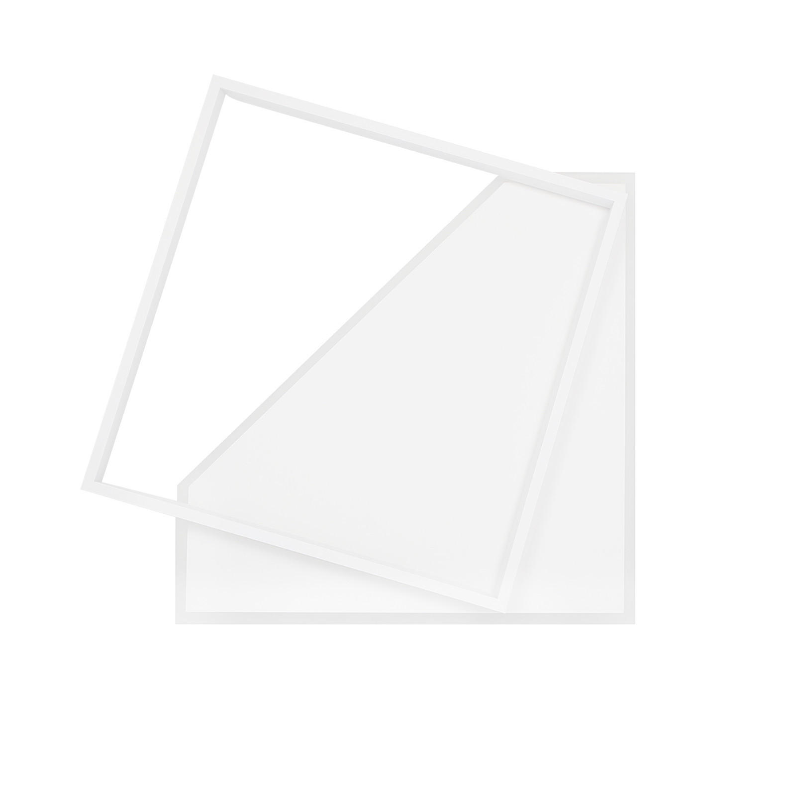 Thumbnail - Nettlife Led-Deckenleuchte, Weiß, Metall, Quadratisch, G, 48x6x48 cm, Lampen & Leuchten, LED Beleuchtung, LED-Deckenleuc...