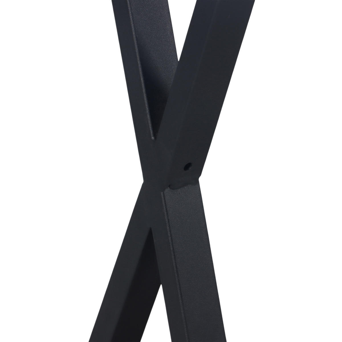 KONSOLENTISCH - Dunkelbraun, Holzwerkstoff/Metall (30/100/80cm) - Relaxdays