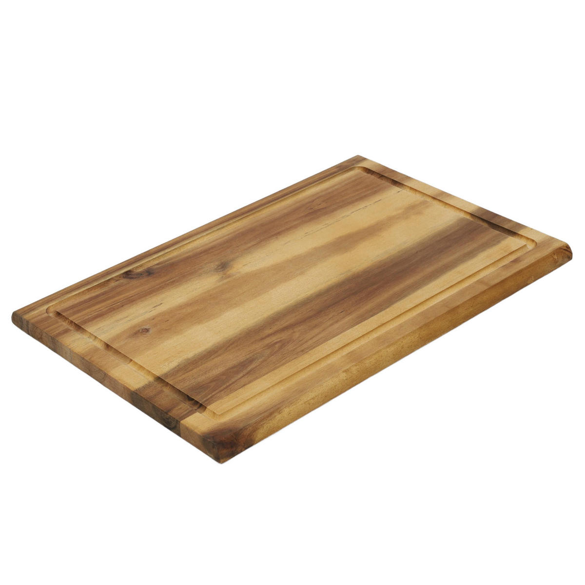 SCHNEIDEBRETT aus Akazienholz 40/26/1,5 cm - Braun, Holz (26/40cm) - Kesper