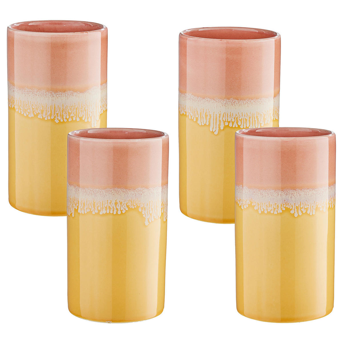 VASE Medley - Gelb, Keramik (20cm) - Butlers