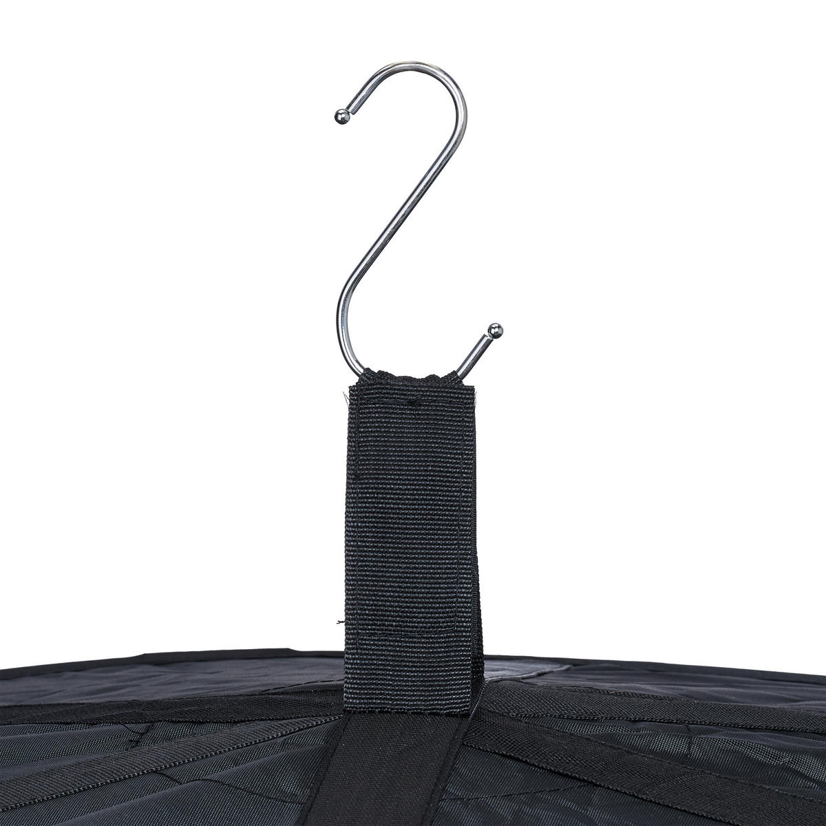 TROCKENNETZ - Schwarz, Textil (60/120/60cm) - Relaxdays