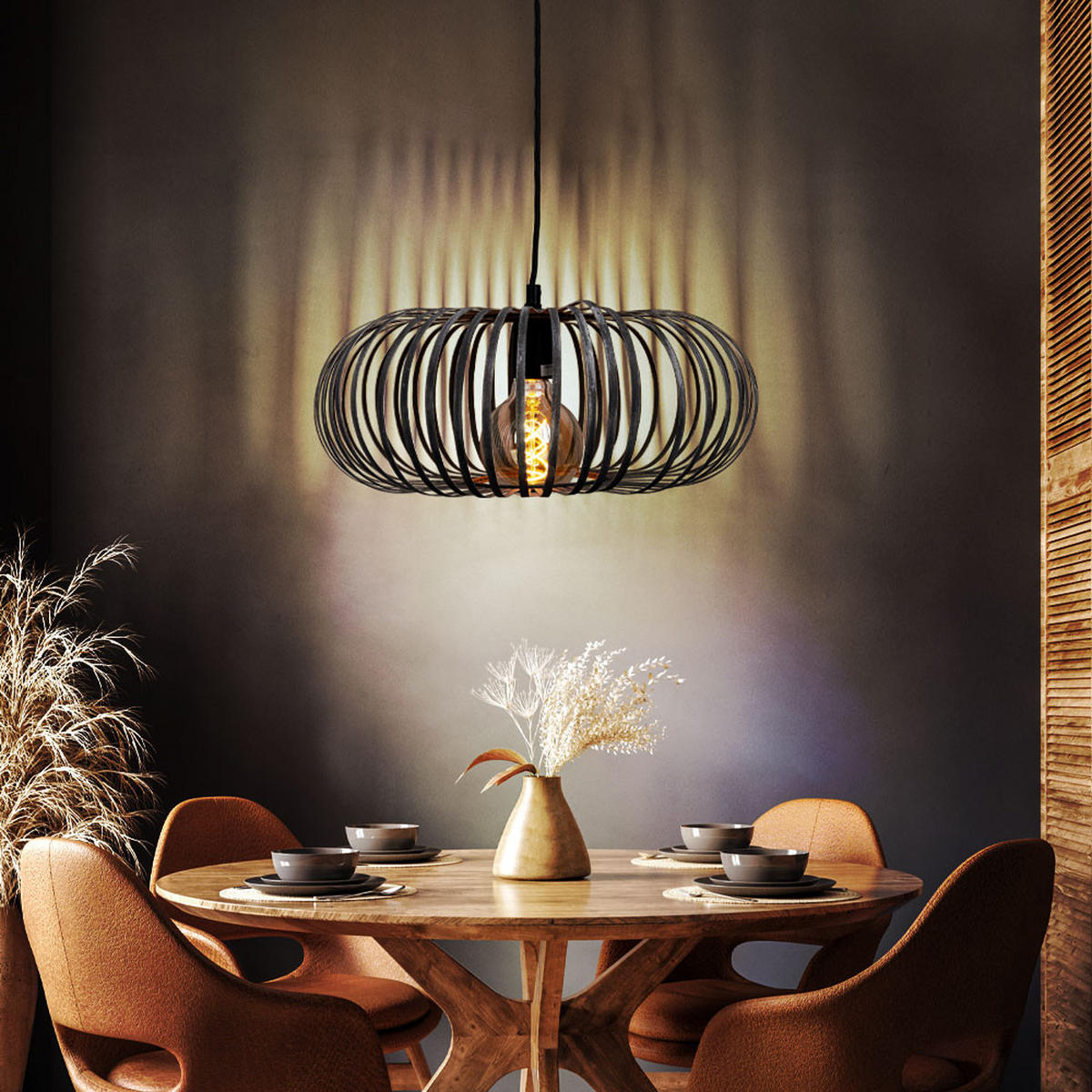 LED HÄNGELEUCHTE Johann Silber - Silberfarben, Metall (40/11.2/150cm)