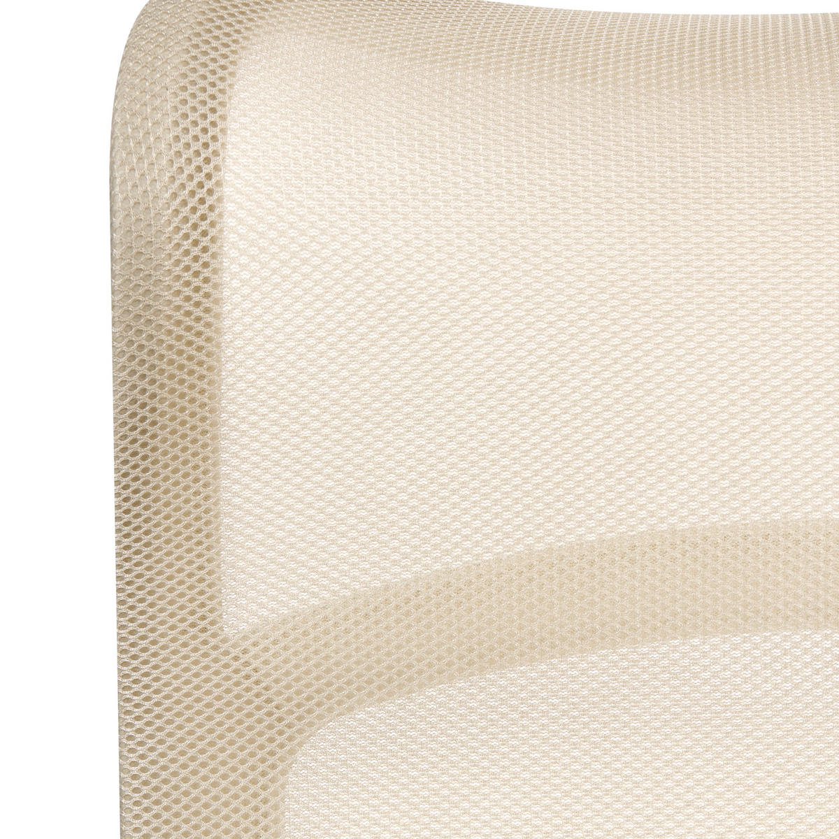BÜROSTUHL Beige Bard - Beige, Textil (50/113/66cm) - Beliani