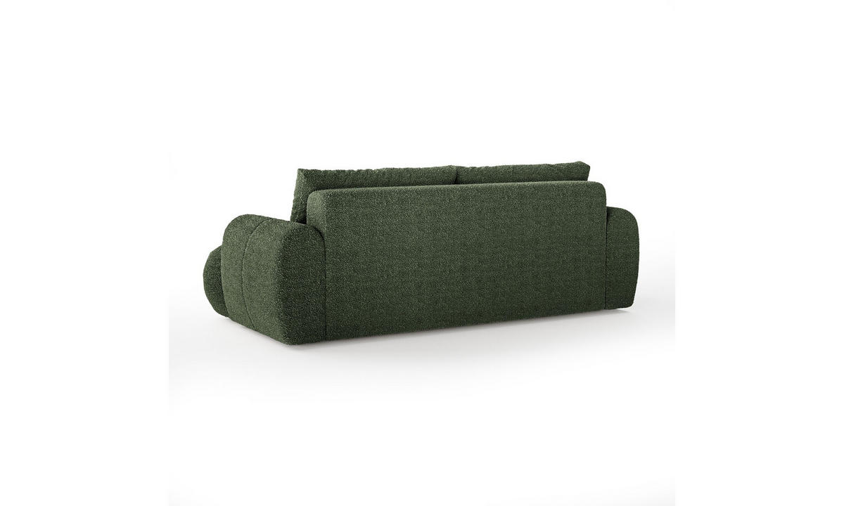 SCHLAFSOFA CORAL 250/100/85 cm mit Bettkasten Stoff Coral 20 - Türkis, Textil (250/85/100cm) - Lookway