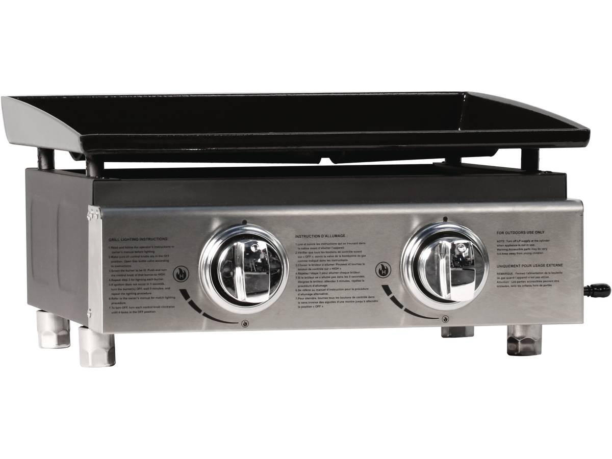 PLANCHA presto 3 Grau - Grau, Metall (39/20/58cm) - Habitat Garten