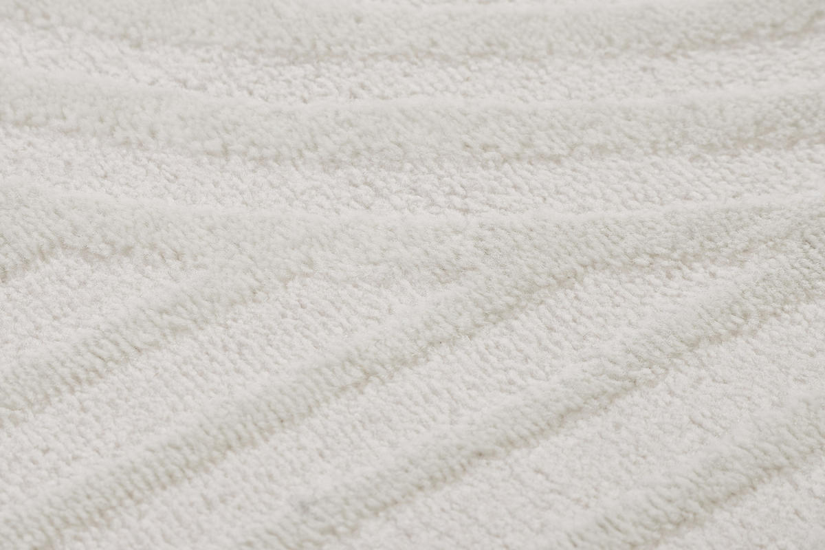 TEPPICH HYGGE Weiß 300/400 cm - Weiß, Kunststoff (300/400cm) - Tapiso