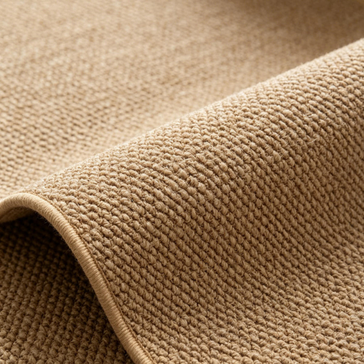 TEPPICH, Sisal-Optik, Kamelgelb, 200 × 140 cm - Gelb, Kunststoff/Textil (140/200cm) - Weltevree