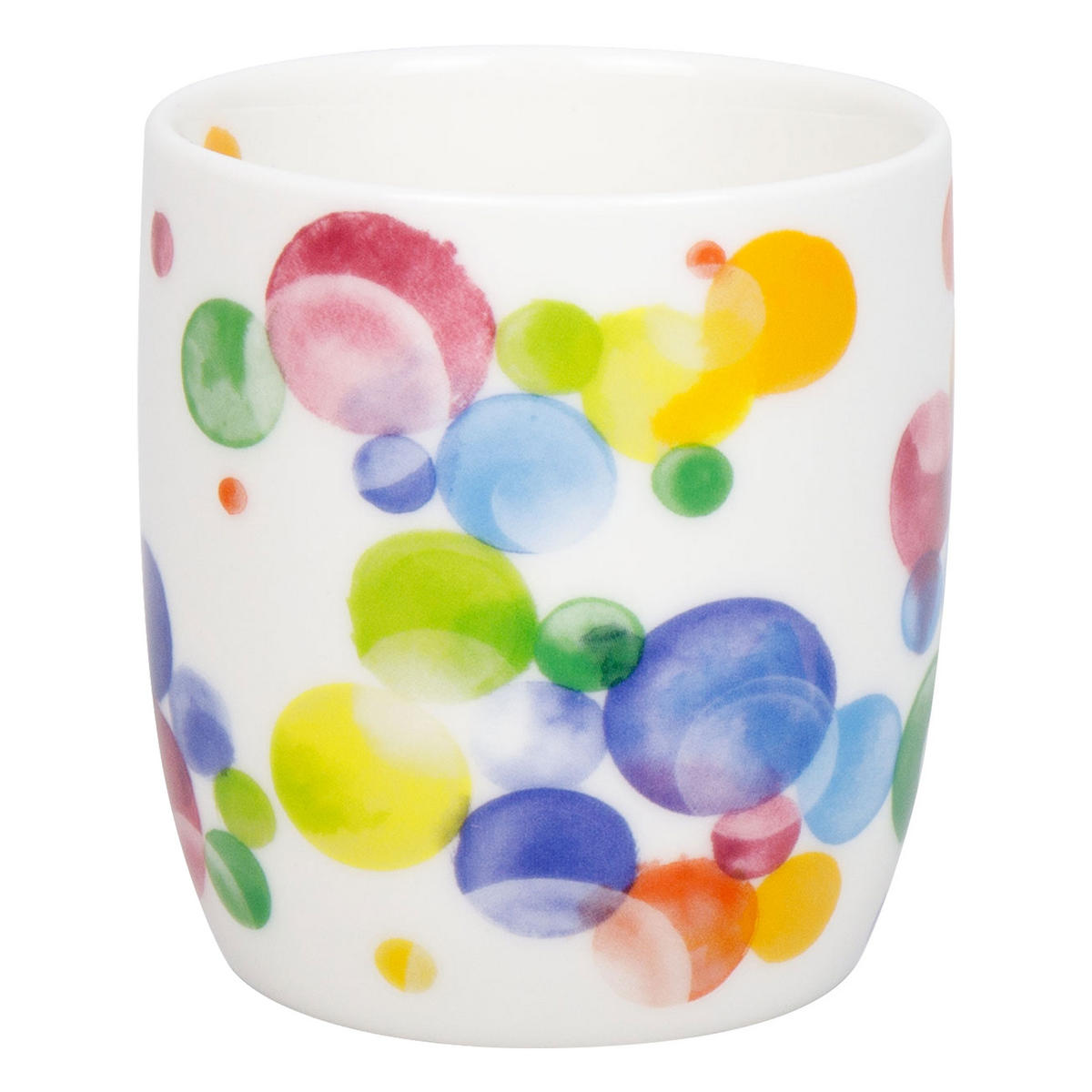 KAFFEEBECHER Colourful Cast Bubbles - Naturfarben, Keramik (0.23L) - Könitz