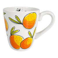 BECHER Geschmack des Sommers Orange in Bunt - 350 ml - Multicolor, Keramik (0.35L) - Blond Amsterdam